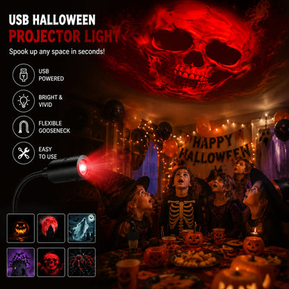 Halloween HD Star Projector – Turn Any Room Into a Spooky Light Show 🎃