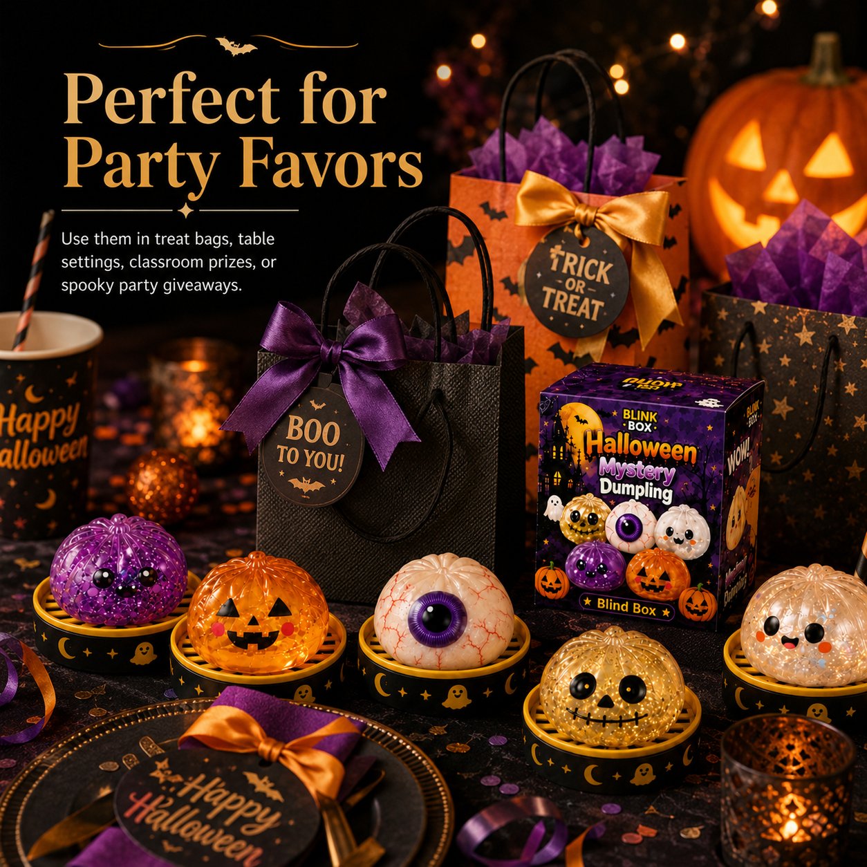 Halloween Stress-Relief Toy Gift Set