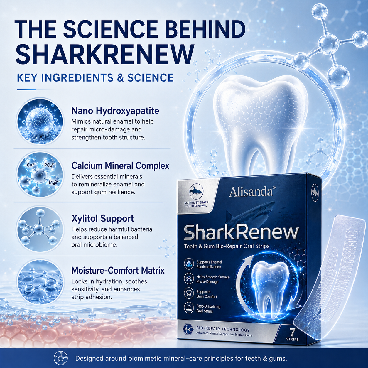 🔥 [BOGO] Alisanda® SharkRenew Bio-Mineral Tooth Repair Gel