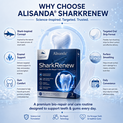 🔥 [BOGO] Alisanda® SharkRenew Bio-Mineral Tooth Repair Gel