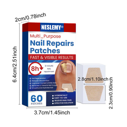 🔥 Last Day 50% OFF NESLEMY® Nail Fungus Care Patches 🩹 From Yellow, Brittle-Looking Nails to Clearer, Healthier-Looking Nails