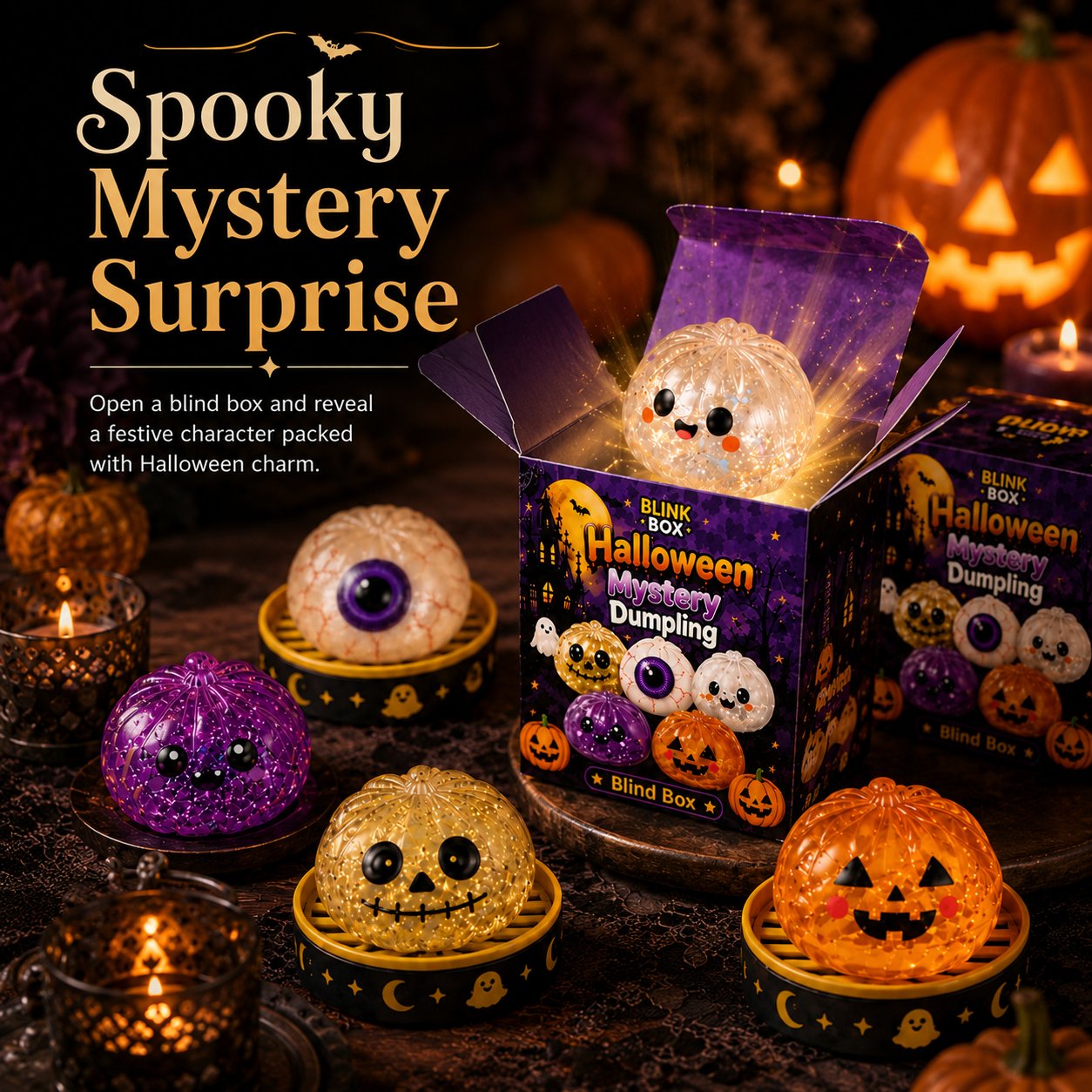 Halloween Stress-Relief Toy Gift Set