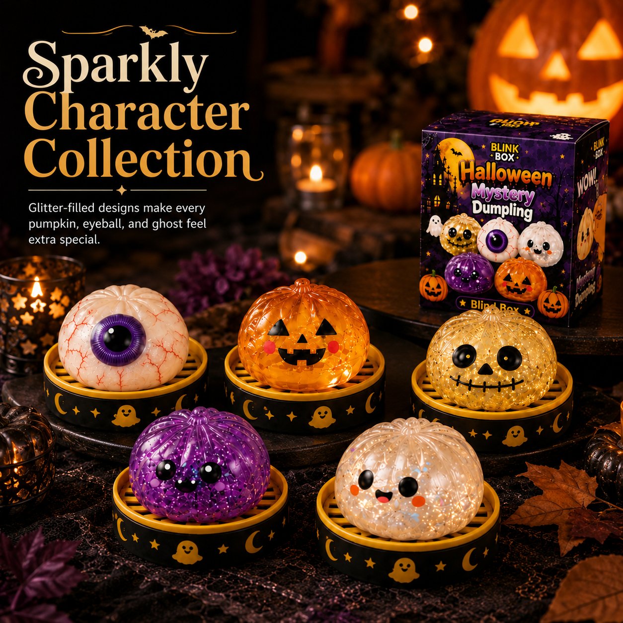 Halloween Stress-Relief Toy Gift Set
