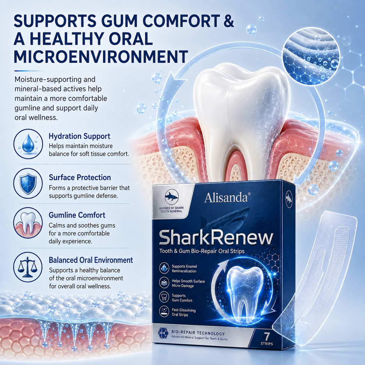 🔥 [BOGO] Alisanda® SharkRenew Bio-Mineral Tooth Repair Gel