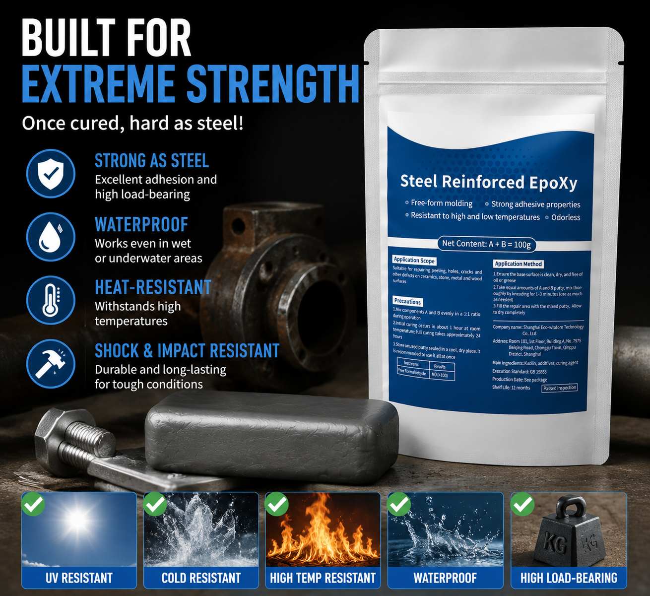 💥LAST DAY 49% OFF 💪🛠️ Multi-Purpose Repair Clay-FX