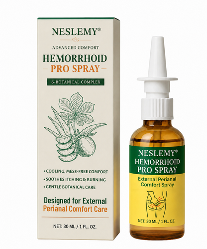 🔥Last Day 80% OFF 👨‍⚕️ NESLEMY® Advanced Comfort Hemorrhoid PRO Spray