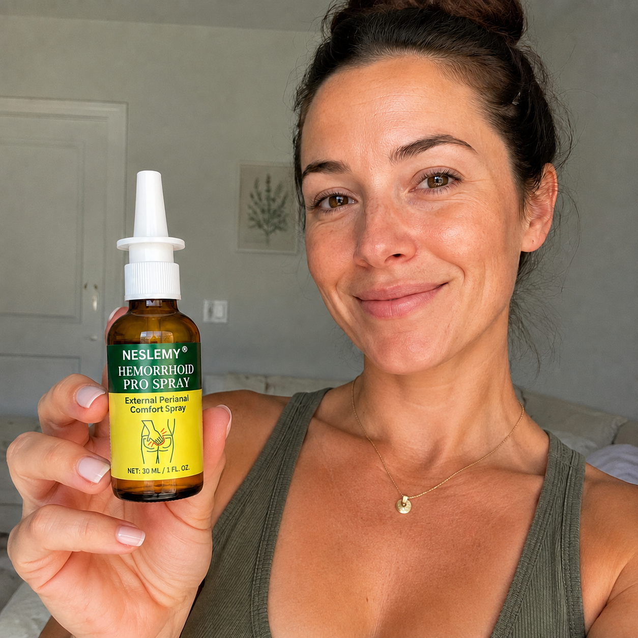 🔥Last Day 80% OFF 👨‍⚕️ NESLEMY® Advanced Comfort Hemorrhoid PRO Spray