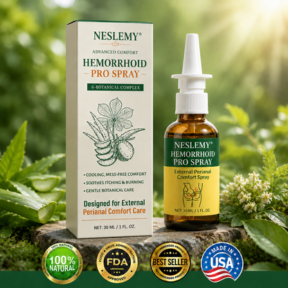 🔥Last Day 80% OFF 👨‍⚕️ NESLEMY® Advanced Comfort Hemorrhoid PRO Spray