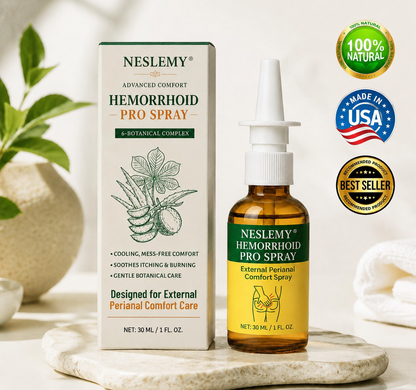 🔥Last Day 80% OFF 👨‍⚕️ NESLEMY® Advanced Comfort Hemorrhoid PRO Spray