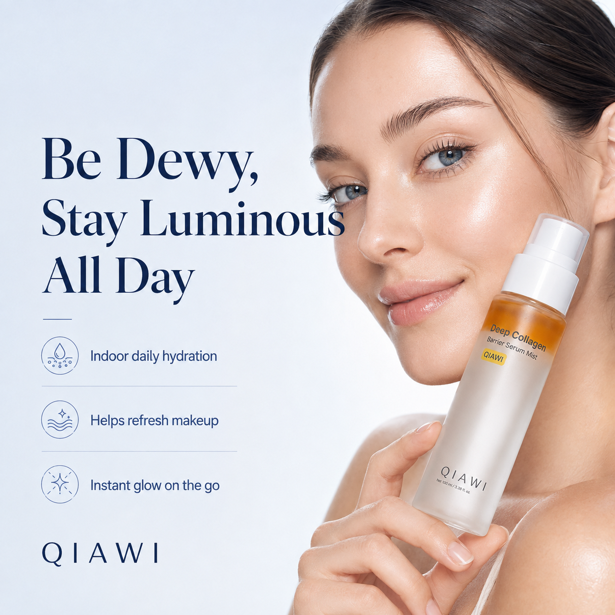 🎁 BUY 1 GET 1 FREE | Deep Collagen Barrier Serum Mist 💧 Collagen + Peptides + Vitamin C