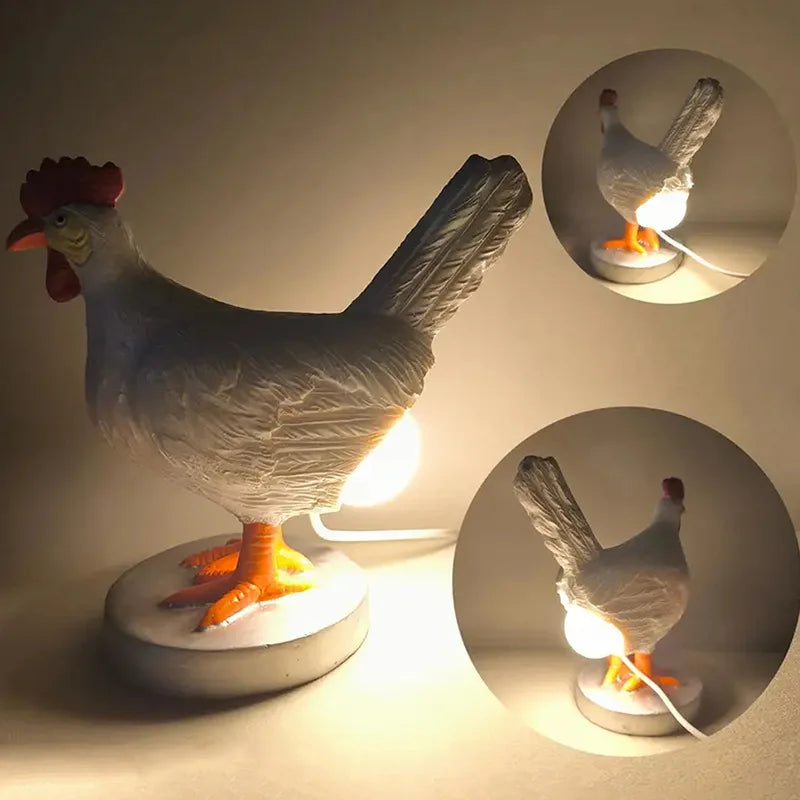 Egg-Of-Light Chicken Lamp