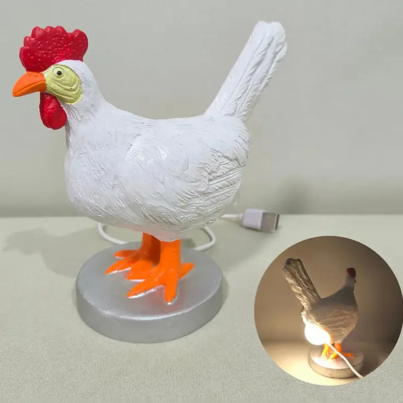 Egg-Of-Light Chicken Lamp