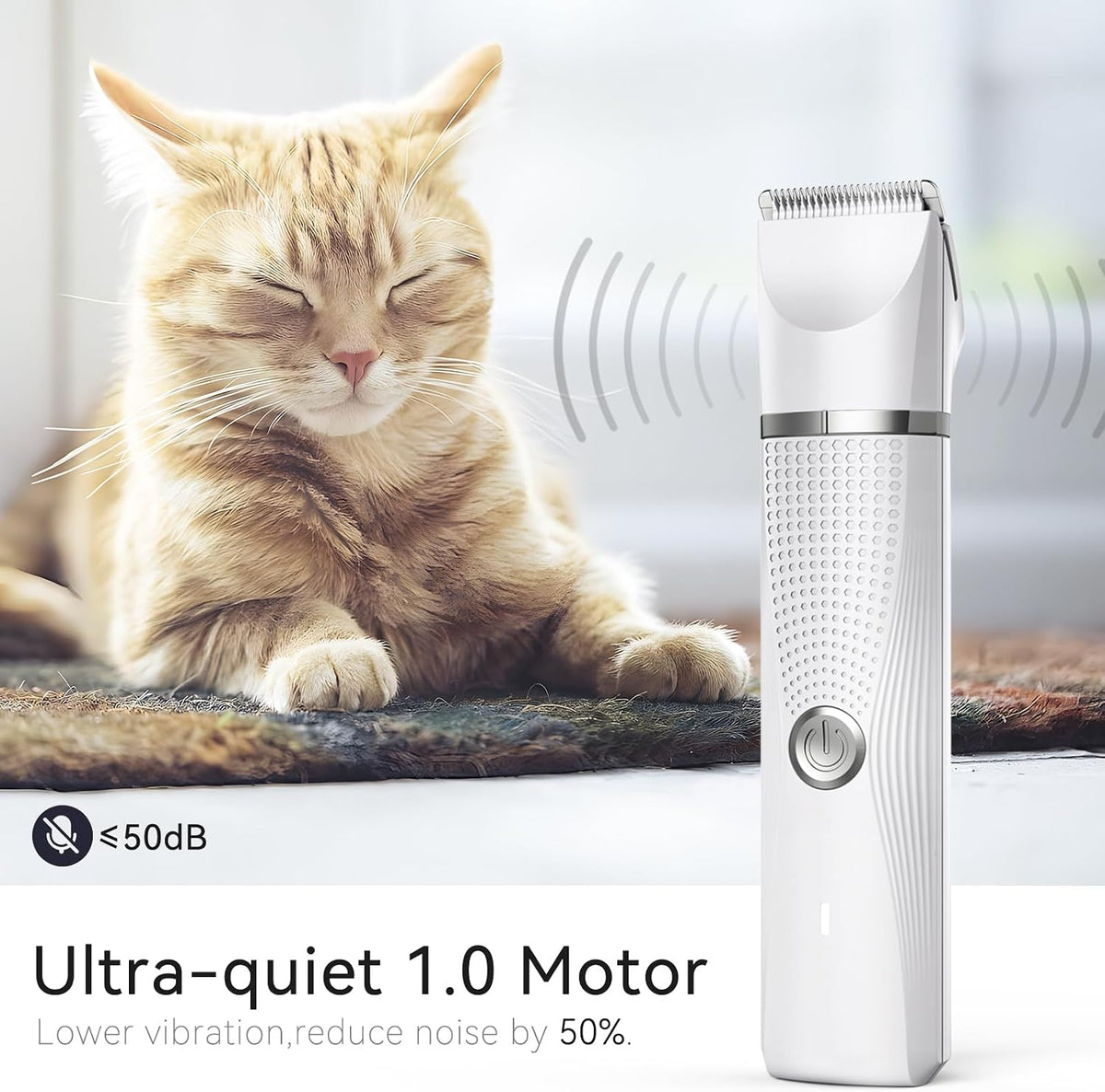 Cordless Pet Grooming Clippers Kit