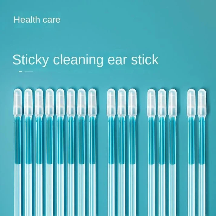 🔥Last Day 80% OFF 👨‍⚕️ Sticky Ear Cleaning Sticks - Gentle, Visible Ear Care👂(24PCS)