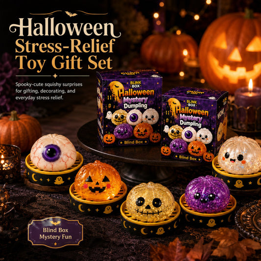 Halloween Stress-Relief Toy Gift Set