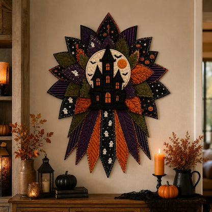 🎃 Beginner-Friendly Oversized Halloween Character Quilted Door Hanger Sewing Kit | Complete Kit with All Tools & Step-by-Step Guide Included 💕