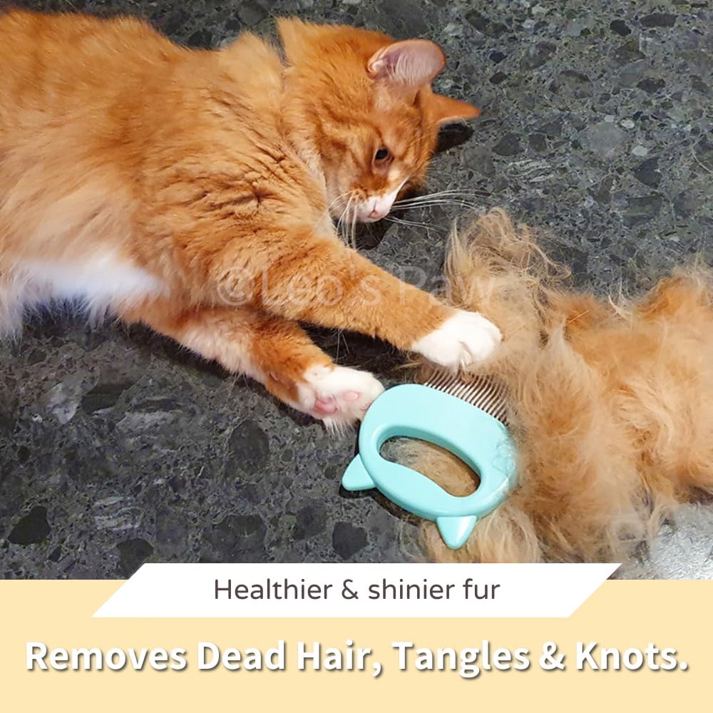 Massaging Cat Deshedding Comb