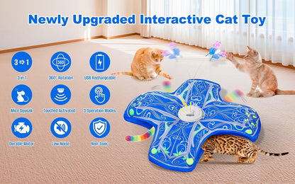 Rechargeable Hide-and-Seek Cat Tunnel Toy