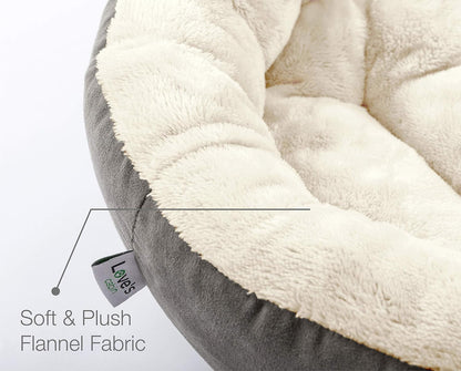 Round Donut Cat & Small Dog Cushion Bed