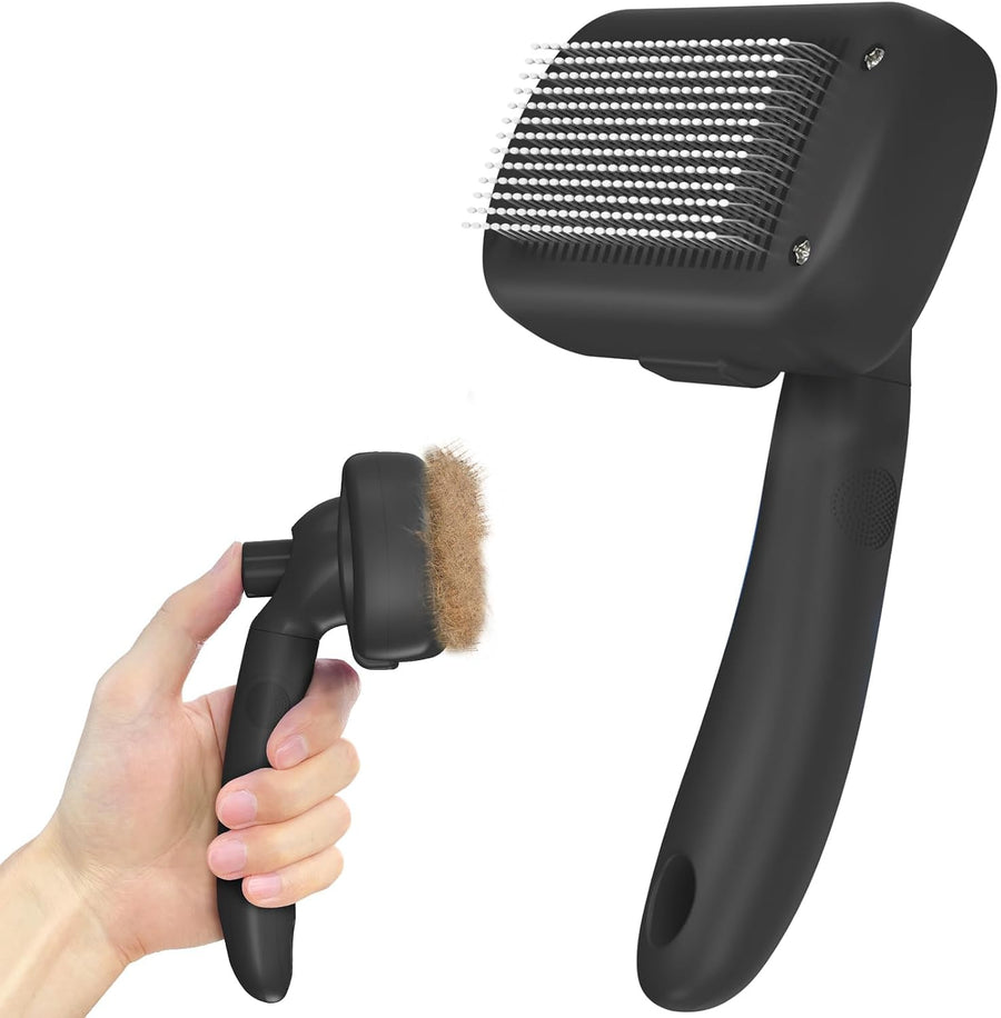 Self-Cleaning Cat Shedding Brush
