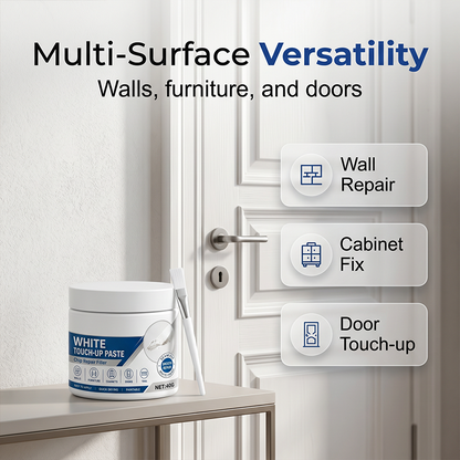🔥LAST DAY Buy 1 Get 1 Free🔥White Furniture Touch-Up Paste with Brush